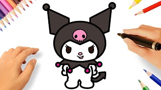 HOW TO DRAW KUROMI  SANRIO