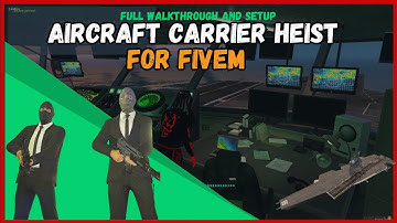 QBCore New Aircraft Carrier Robbery | FiveM Roleplay Scripts | FiveM Tutorial |  2024