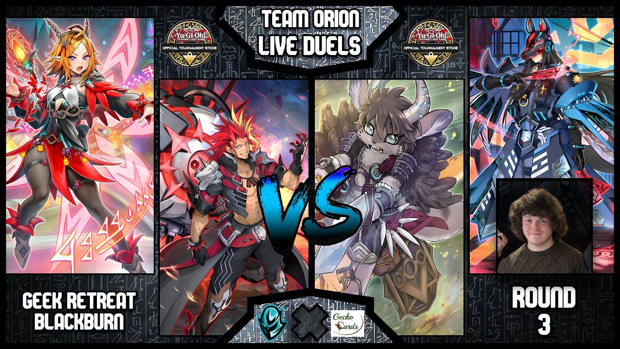 ELFNOTE FIENDSMITH vs K9 FUR HIRE: Round 3 Team Orion Live Duels @ Geek Retreat Blackburn