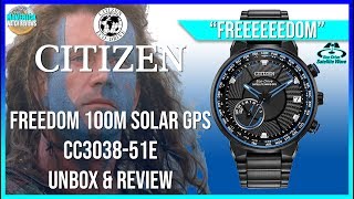 Свободаеееедом!| GPS-навигатор Citizen Freedom с солнечной батареей CC3038-51E, 100 м, распаковка и обзор