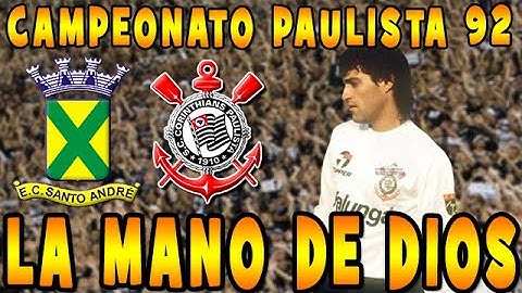 Santo André 0 x 1 Corinthians Campeonato Paulista 1992 Jogo Completo