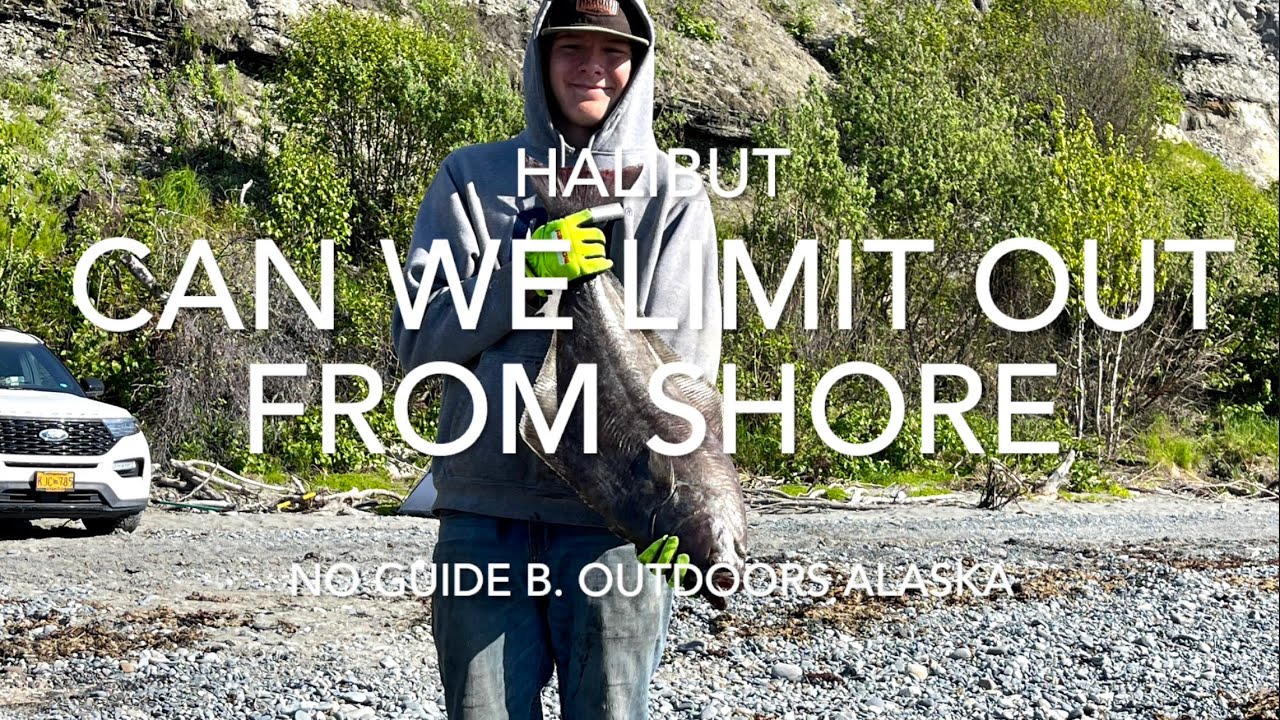 Alaska, Shore fishing, Halibut limit? 2023 summer YouTube