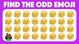 Hardest puzzles for GENIUS | Find the ODD One Out  Emoji Edition