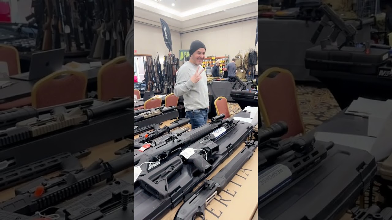 Hang out at the Glendale gun show. 