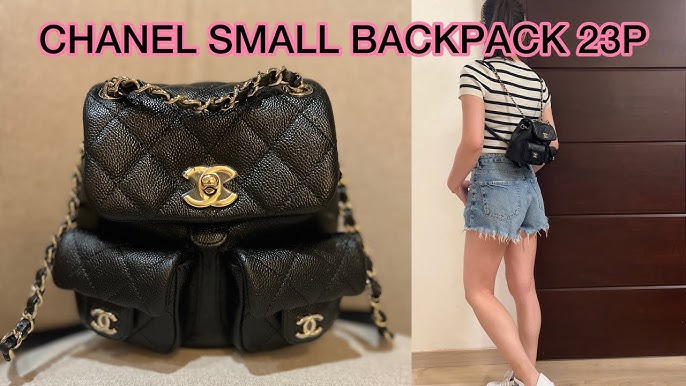 Chanel Duma Mini Backpack Light Gold Hardware