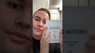 Dior Eye Patches Tatcha Lip Mask Inflight Skincare Routine