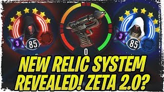 *NEW* Relic Amplifiers System and No More New Gear! The New Zeta 2.0 or Gear Crunch? | SWGoH