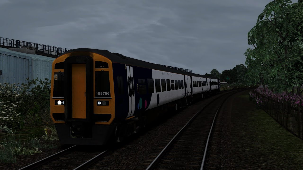TS2021: Morecambe - Carnforth | AP Class 158 Cummins