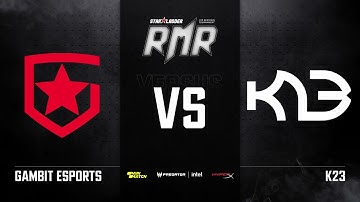[EN] Gambit vs K23 | Map 1: Inferno | StarLadder CIS RMR Main Event Playoffs
