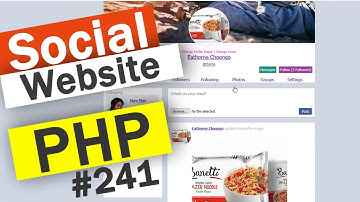 Social Website from scratch - Part 241 - Invitation notifications 2 |  OOP PHP with MYSQL Database