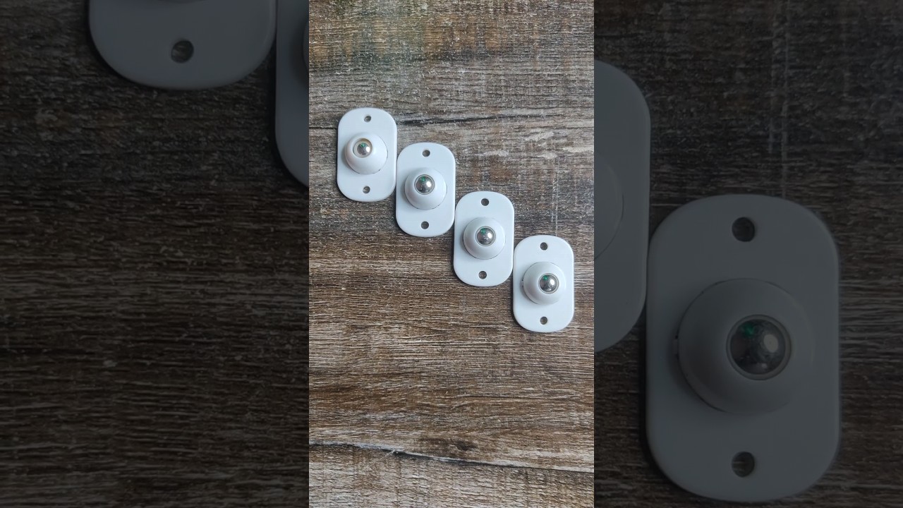 Selfie Adhesive Mini Swivel Caster Wheels 