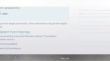 Solving the Flutter Custom Font Multi Weight Issue: How to Make it Work