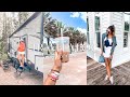 TRAVEL VLOG | Seaside, Florida + Taking our Trailer!