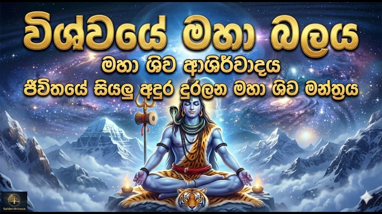 අද රාත්‍රියේ මෙය අසන්න! හෙට උදෑසන ඔබේ ජීවිතයේ මහා ආශ්චර්යයක් සිදුවේවි | Maha Shiva Miracle Mantra