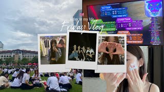 Friday Vlog ☁️ | play laser with frdsss & SWU night market! | liewpanisa