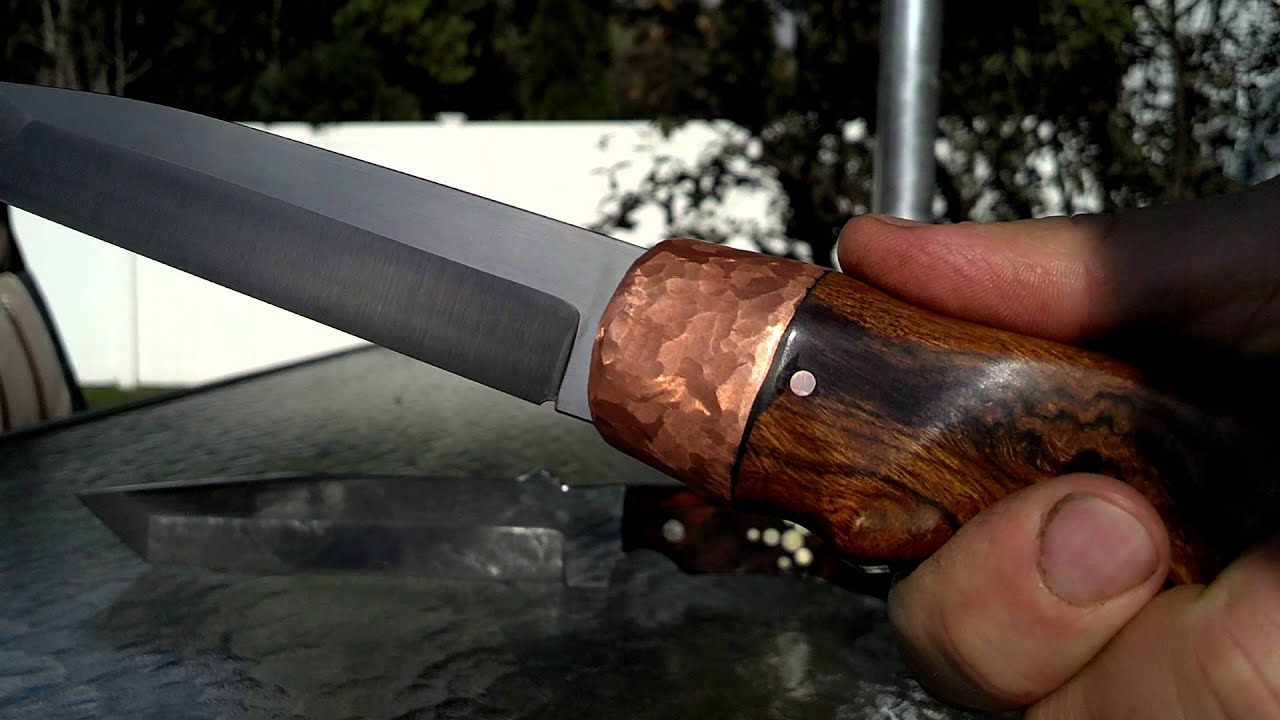 Two Knives w/ Desert Ironwood Scales SOLD YouTube