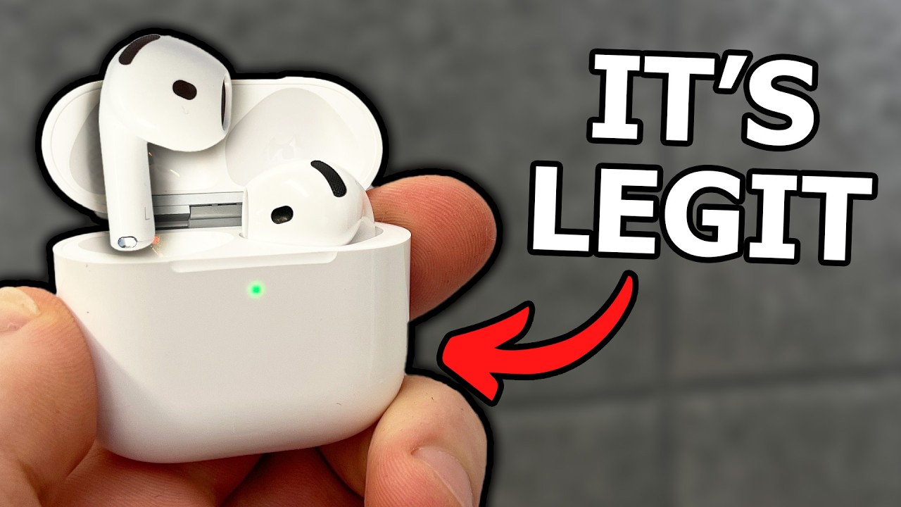 Airpods 4 from TikTok for ONLY $23...? 🤔