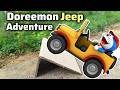 Doreemon jeep adventure | doreemon cartoon jeep car adventure driving. @Pizunizutoyo
