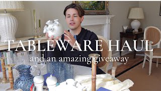 UNBOXING MY NEW TABLEWARE HAUL & AN AMAZING GIVEAWAY TO CELEBRATE THE CORONATION OF KING CHARLES III