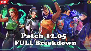 Valorant Patch 12.05 COMPLETE Breakdown — MIKS, Sage Update, Bug Fixes & More!