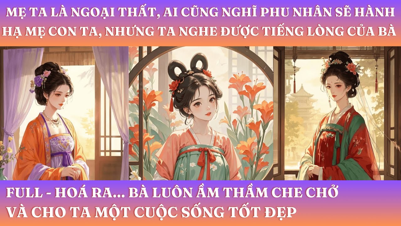 MẸ TA LÀ NGOẠI THẤT, AI CŨNG NGHĨ PHU NHÂN SẼ HÀNH HẠ MẸ CON TA,NHƯG TA NGHE ĐƯỢC TIẾNG LÒNG CỦA BÀ