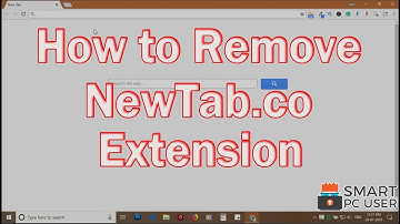 How to Remove NewTab.co Extension from Google Chrome
