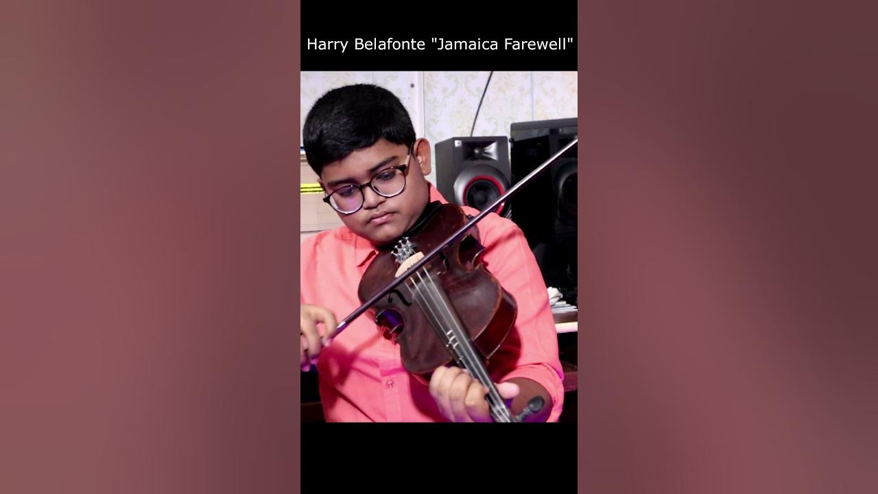 Harry Belafonte "Jamaica Farewell"// violin cover