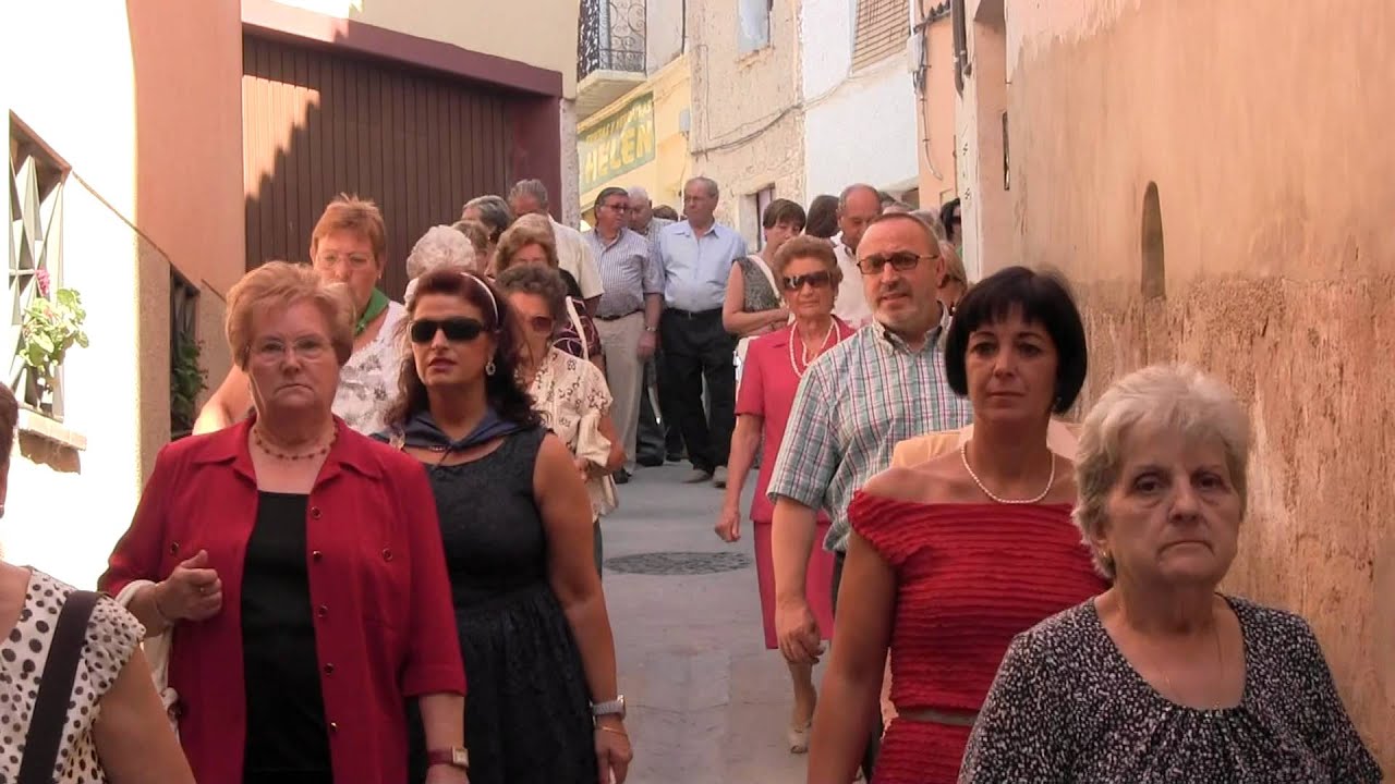Procesión el dia de la fiesta 2 Ainzón