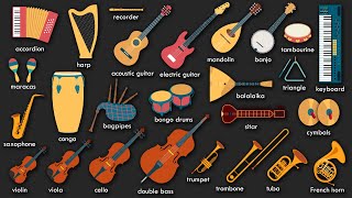List of Musical Instruments | Learn Musical Instruments Names in English