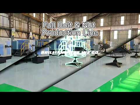 Rainbow full bolt & nut production line arrived at Indian buyer's new factory