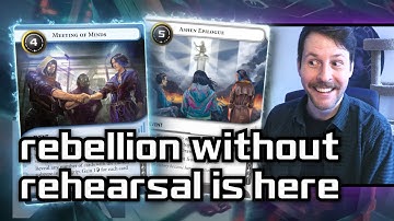 Rebellion Without Rehearsal is Here - Android: Netrunner // LIVE