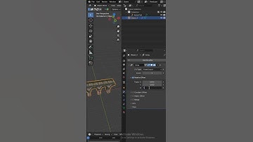 trick to extent Bridge in blender (track by charlie robbins)  #blenderustad