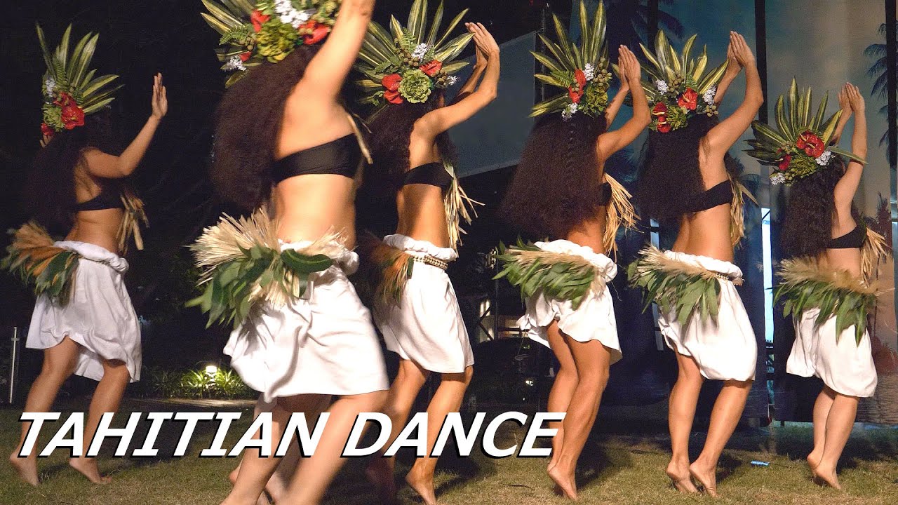 美タヒチアン・ダンス！_1 A Cheerful TAHITIAN DANCE_1 - YouTube