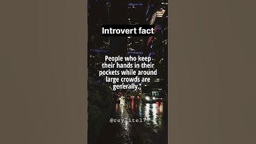 Introvert Facts | Psychology facts| #shorts #shortsfeed #introvert