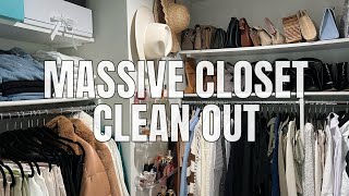 Massive Fall Closet Clean Out + Organize