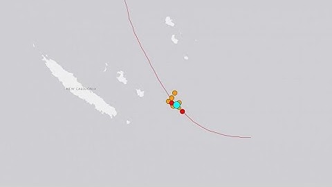 Séisme et alerte au tsunami en Nouvelle-Calédonie