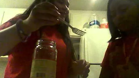 Chugging water challenge