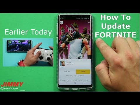 update fortnite on samsung devices - fortnite on samsung devices