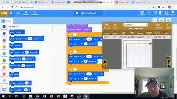 VR VEX 5 Grid Map Spiral Level 1