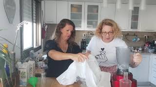 חלב שקדים ביתי