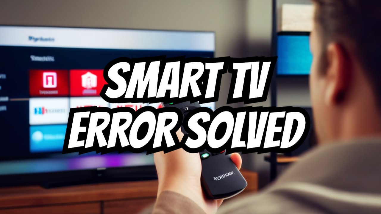 Quick fix for Bluetooth error on smart TV