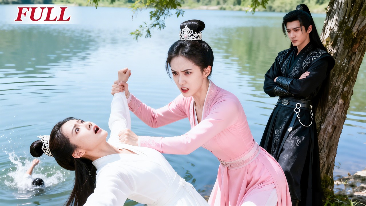 Reborn, she kicks scheming stepsister into the water, and catches the eye of a passing prince!？