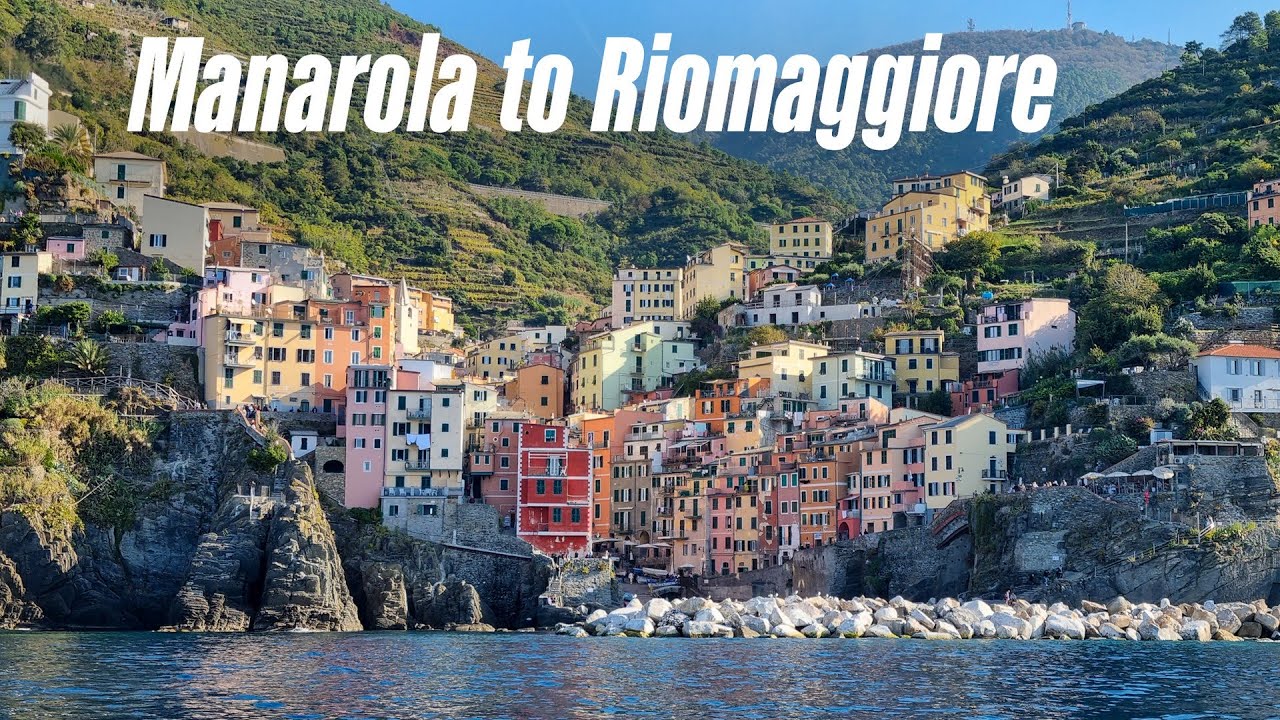 Cinque Terre: szlak z Manarola do Riomaggiore