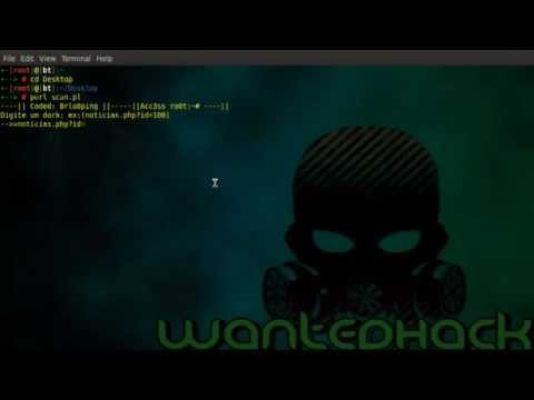 Achando Sites Vulneraveis Com SCan.pl /BT5