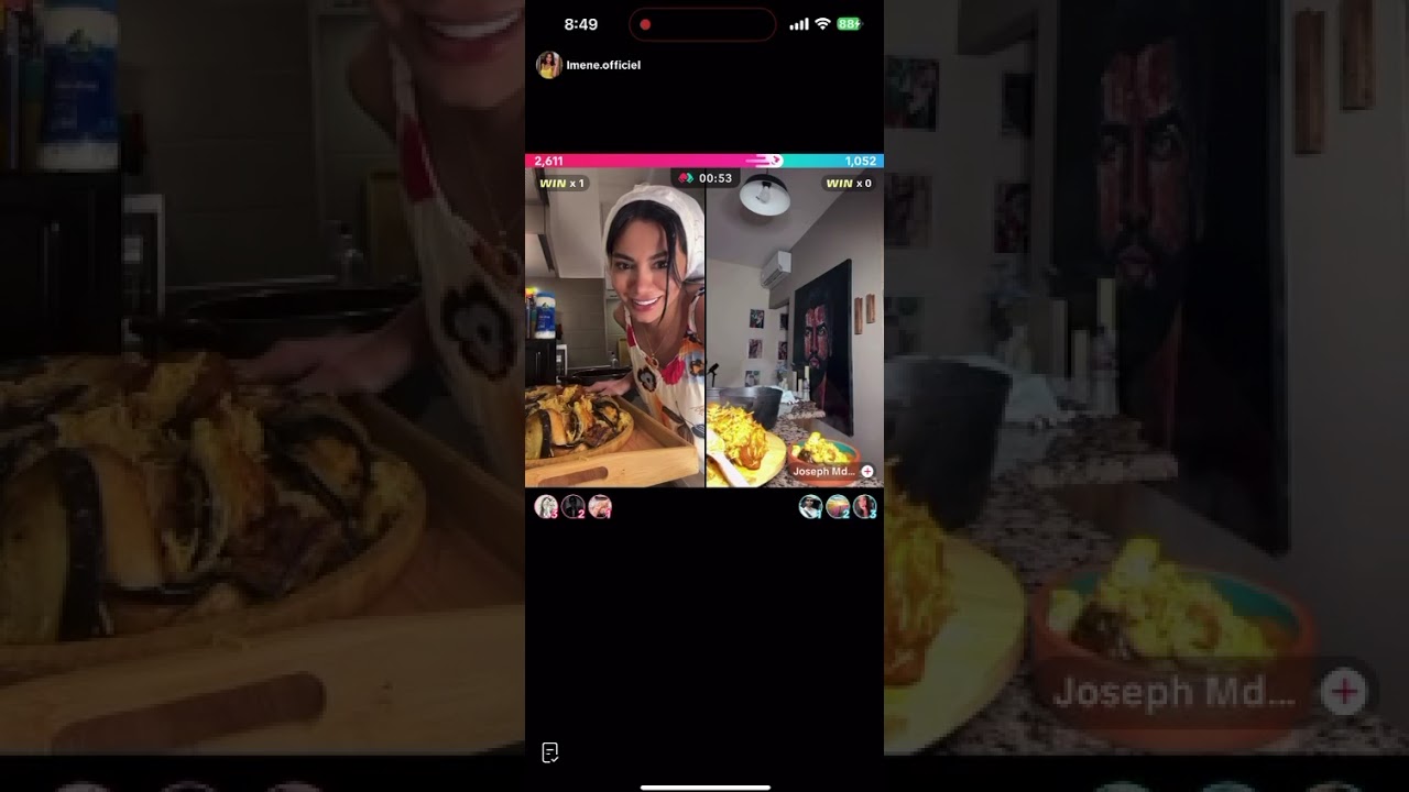 لايف طبخ مقلوبة جزائرية جوزيف و إيمان👩🏼‍🍳لايف رائع