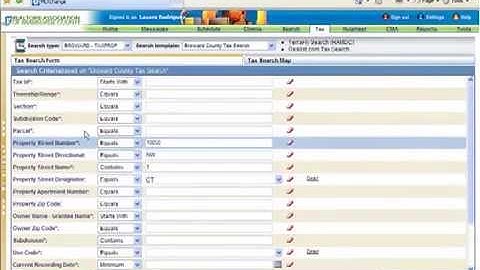 Broward County Property Tax Search • MLXchange Video Tutorial
