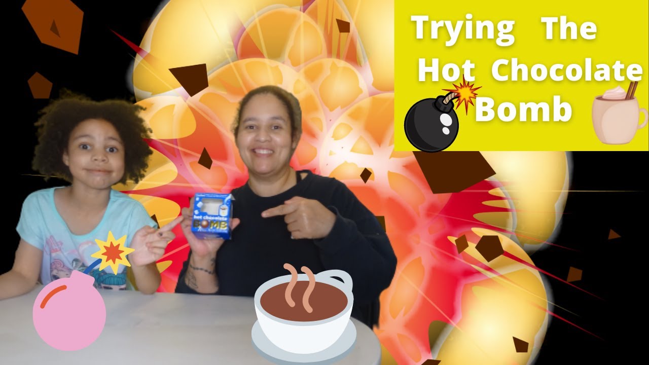 Hot coco bomb funny moment l tip and ria