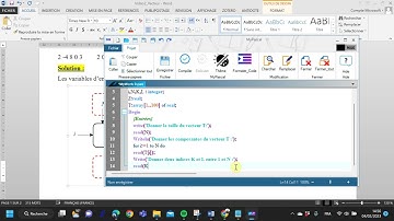 Permutation entre deux cases dans un vecteur