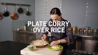 Thai Shrimp Curry with Coconut Steamed Rice with Chef Einav Gefen