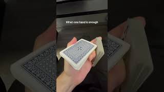 #cardistry #shuffle #playingcards #magictricks